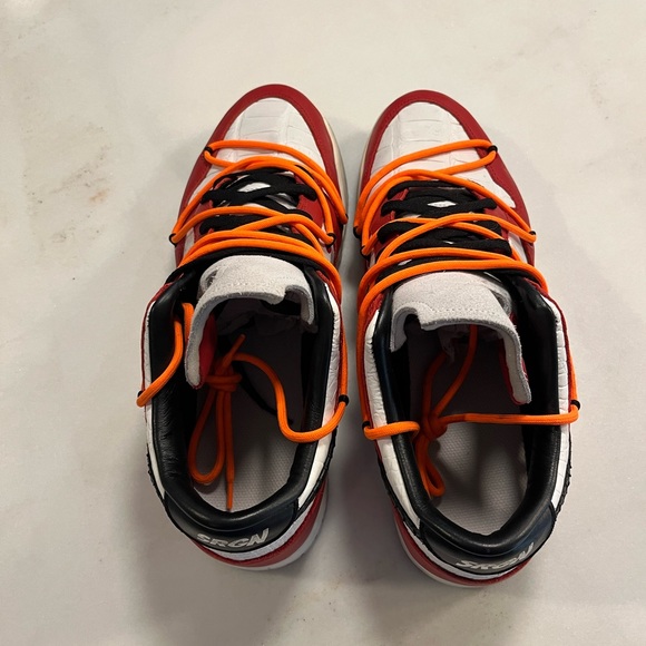 Shoe Surgeon Custom Lux Chicago Nike Dunk Off-White Sz 11.5 VNDS RARE - Picture 9 of 16